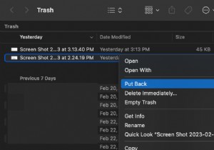 Macで削除されたスクリーンショットを復元する方法：実証済みの4つの手法