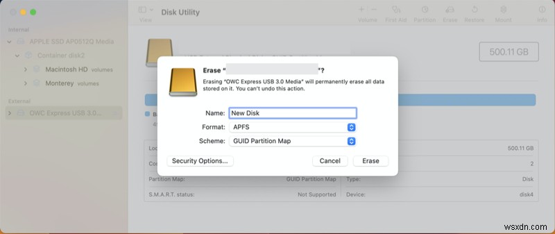LaCie ドライブが macOS Sonoma、Ventura、Monterey にマウントできない:原因と解決策 