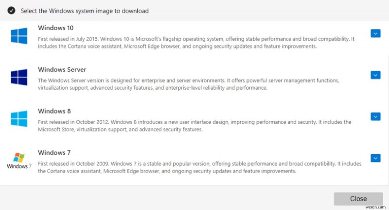 オリジナルの Windows 11–XP ISO ファイルをダウンロード – 古いバージョンとレガシー サポート 