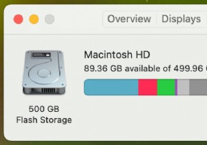 macOS でシステムデータを圧縮し、ストレージスペースを解放する方法 