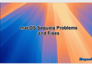 実証済みの方法で macOS Sequoia のインストール領域エラーを修正する 
