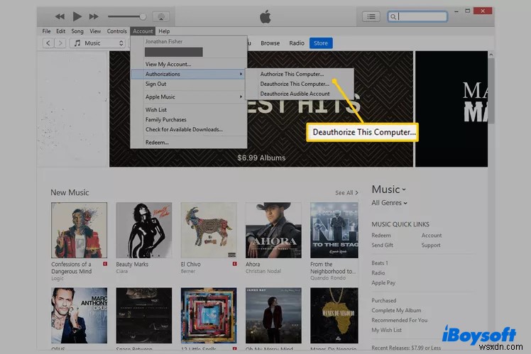 iTunes と Apple Music を修正:「このコンピュータは認証されていません」エラーを解決する 