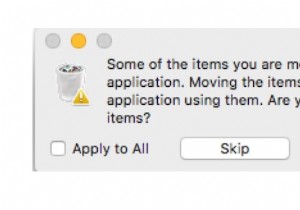 macOS で失敗した AirDrop 転送を削除する方法 