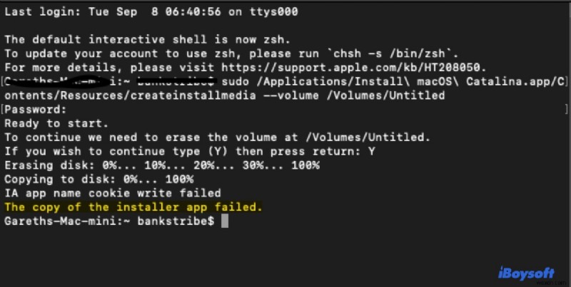 Mac/ターミナル/OCLP での macOS ブータブル USB インストーラー エラーの修正 - ステップバイステップ ガイド 