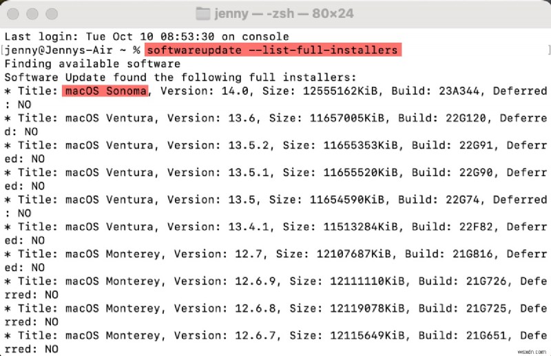 ダウンロード、インストール、または準備中に macOS Sonoma 14 アップデートが停止する問題を修正する 