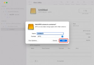 macOS での APFS ボリューム暗号化エラー (-69596) を解決する方法 