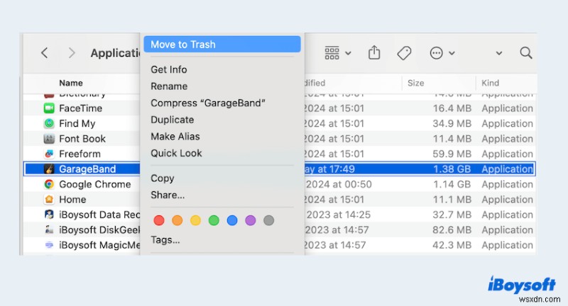 Mac から GarageBand を完全にアンインストールするためのステップバイステップ ガイド 