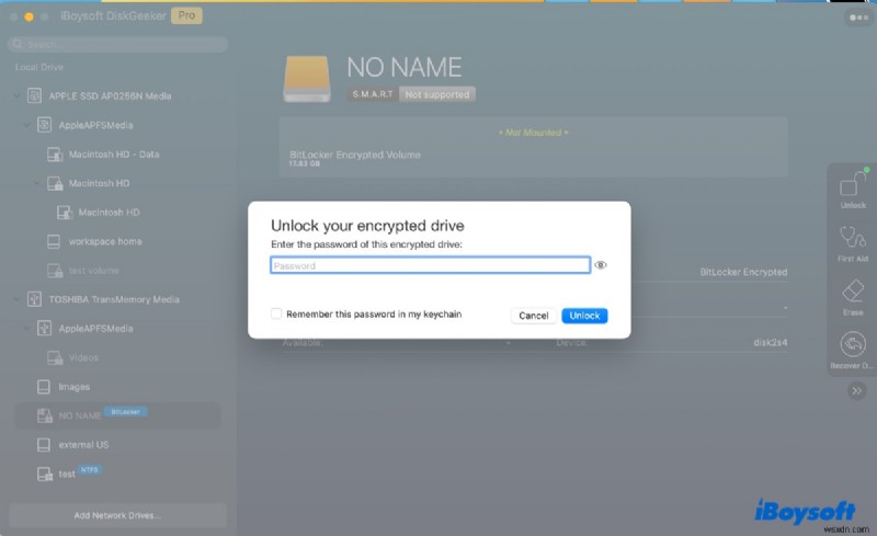 macOS での com.apple.DiskManagement.disenter エラー (-119930868 / -119930872) の解決 