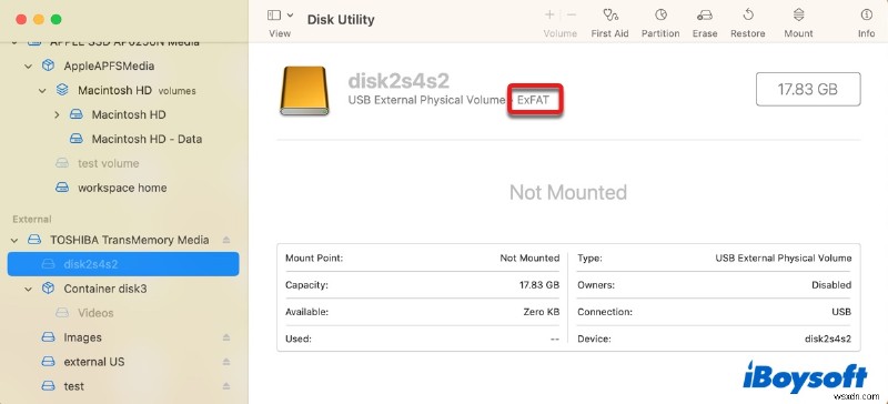macOS での com.apple.DiskManagement.disenter エラー (-119930868 / -119930872) の解決 