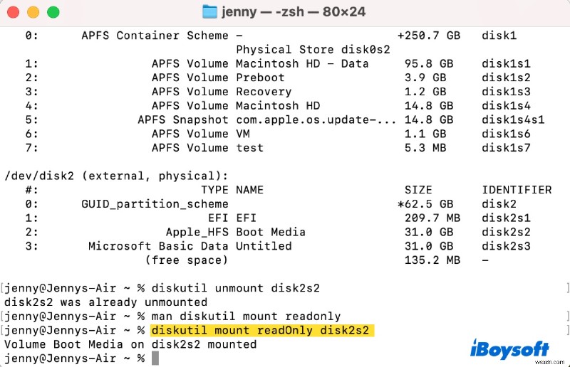 ターミナル経由で macOS に外付けハードドライブを強制的にマウントする – クイック トラブルシューティング ガイド 