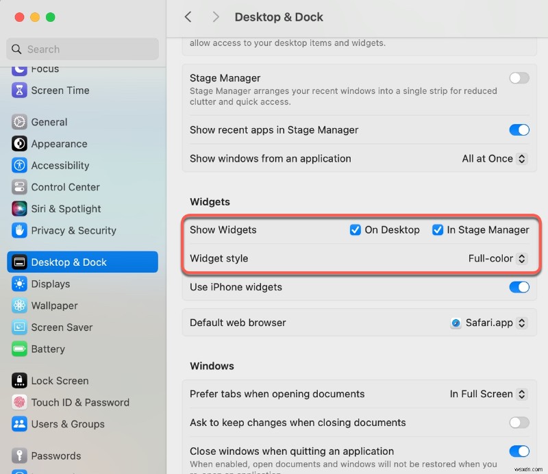 macOS Sonoma デスクトップ ウィジェットの問題を修正する – 11 の実証済みのソリューション 