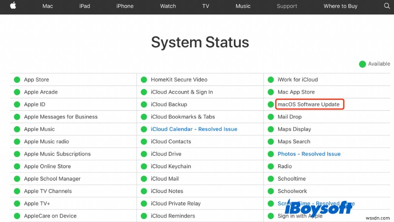 macOS の「アップデートがインストールされていません」エラーを解決する:ステップバイステップ ガイド 