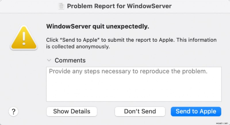 macOS Ventura/Monterey で「WindowServer が予期せず終了」を修正する方法 
