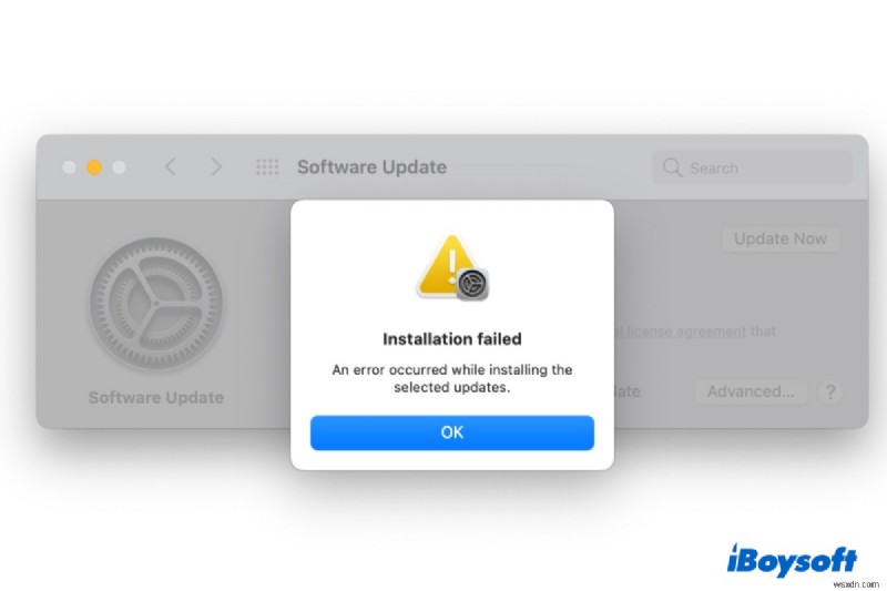 macOS Sequoia を実行している M1 Mac での「ソフトウェア アップデートのパーソナライズに失敗しました」エラーを修正する 
