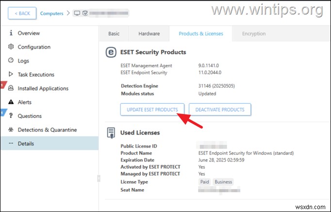 ESET Protectコンソールの「製品はインストールされていますが、実行されていません」エラーを解決する – クイックフィックスガイド 