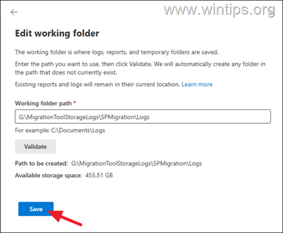修正:SharePoint 移行ツールの「一時ストレージ不足」エラーを解決する 