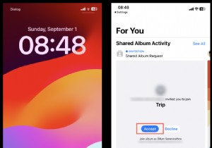 iPhone で共有 iCloud アルバムへの招待を受け入れる:クイックガイド 