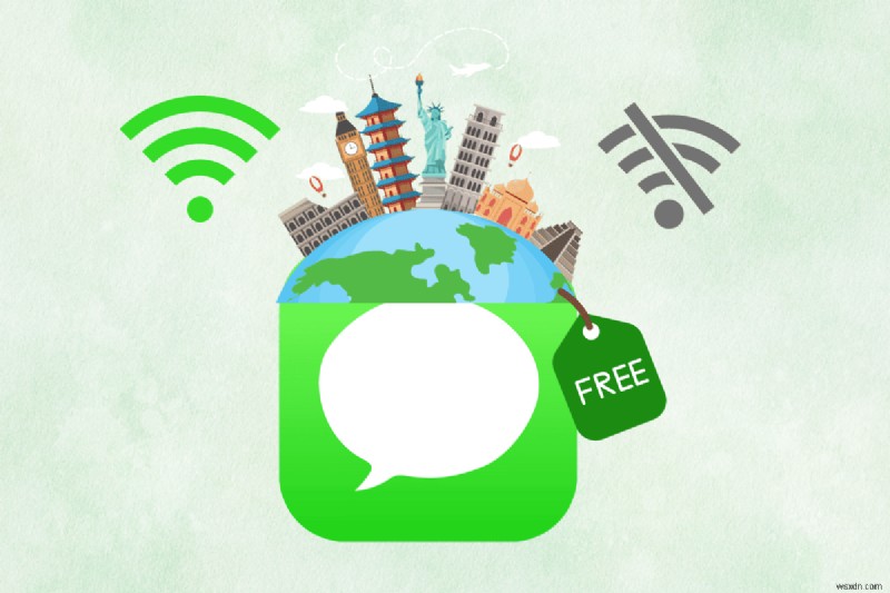 国際 iMessage は Wi-Fi の有無にかかわらず無料ですか?