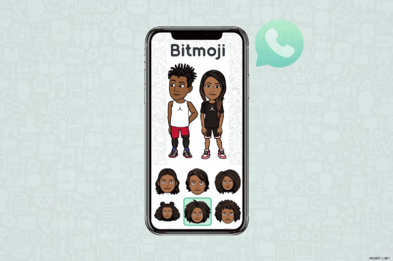 iPhone 用 WhatsApp で Bitmoji を使用する:ステップバイステップ ガイド