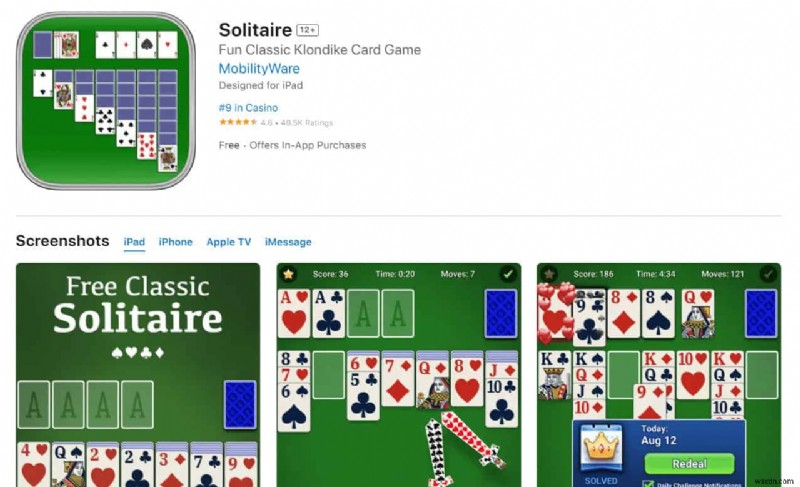 37 個の無料オフライン iPhone ゲームの究極のリスト 