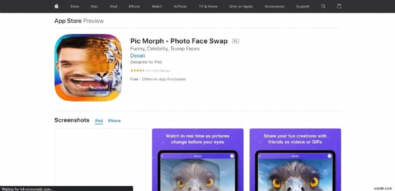 見事な写真変換を実現する iOS 顔結合アプリ トップ 12