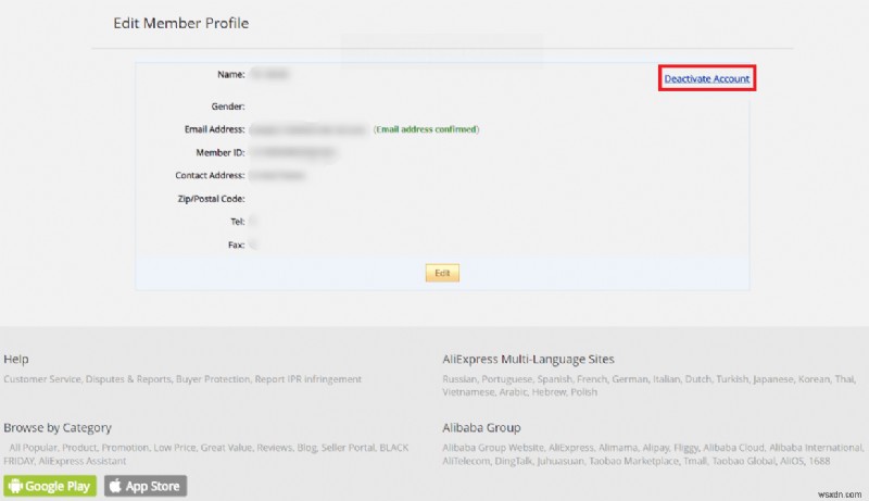 AliExpress アカウントを安全に削除するためのステップバイステップガイド 