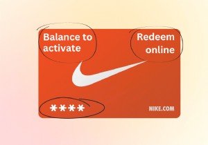 Nikeギフトカードの使い方完全ガイド｜カード番号・PIN・残高の確認から有効化・引き換えまで