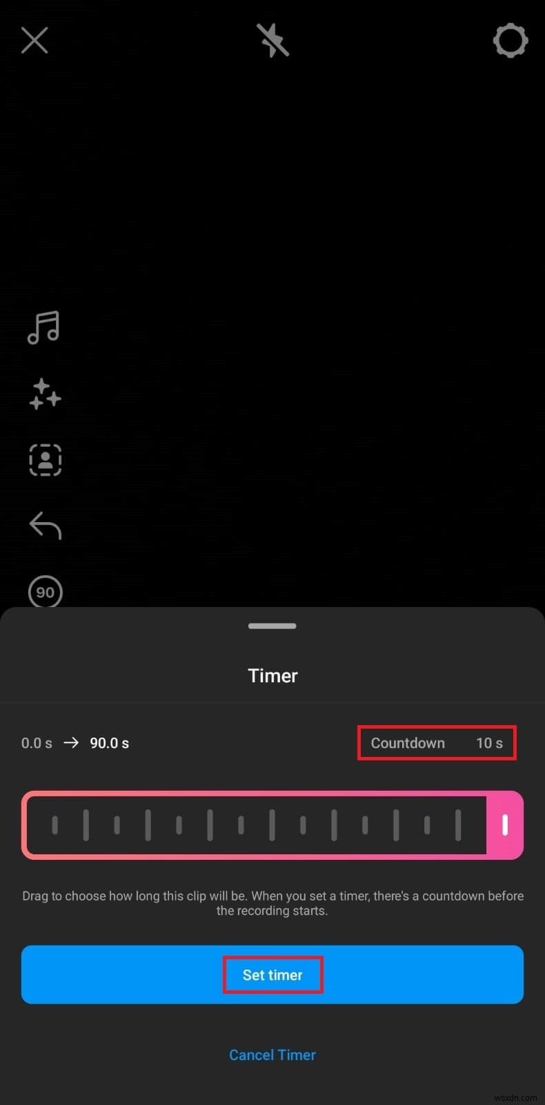 Instagram のハンズフリータイマーを設定する:ステップバイステップガイド 