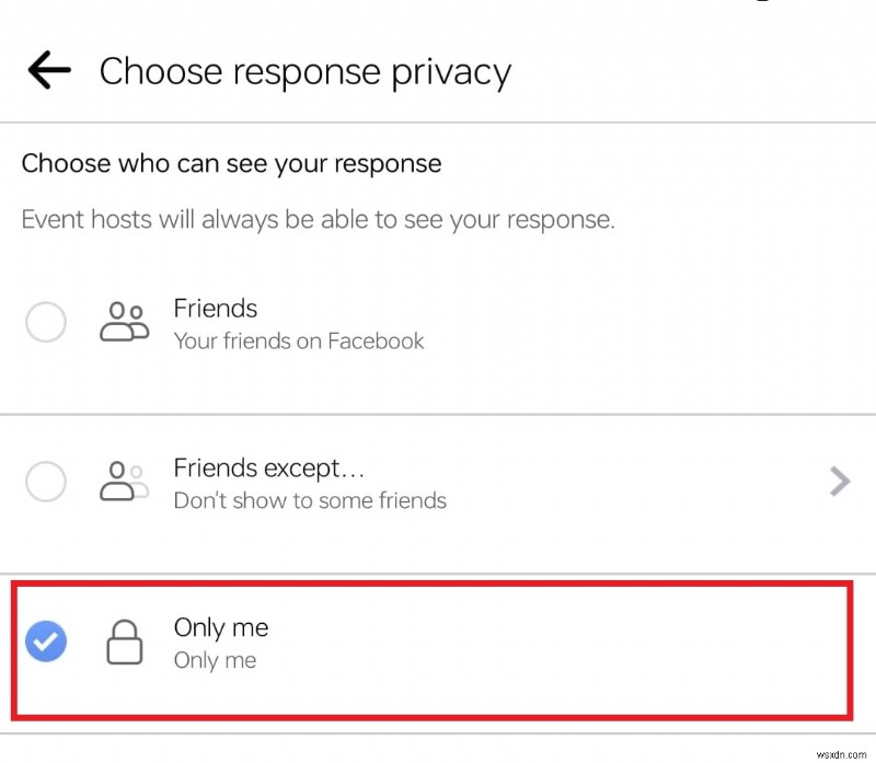 Facebook イベントの RSVP を非公開にする:応答を非表示にする方法 