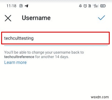 14 日以内に Instagram のユーザー名を変更する方法:ステップバイステップガイド