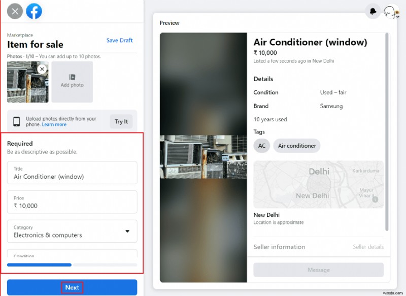 Facebook にガレージ セールを投稿する:すばやく簡単な手順 