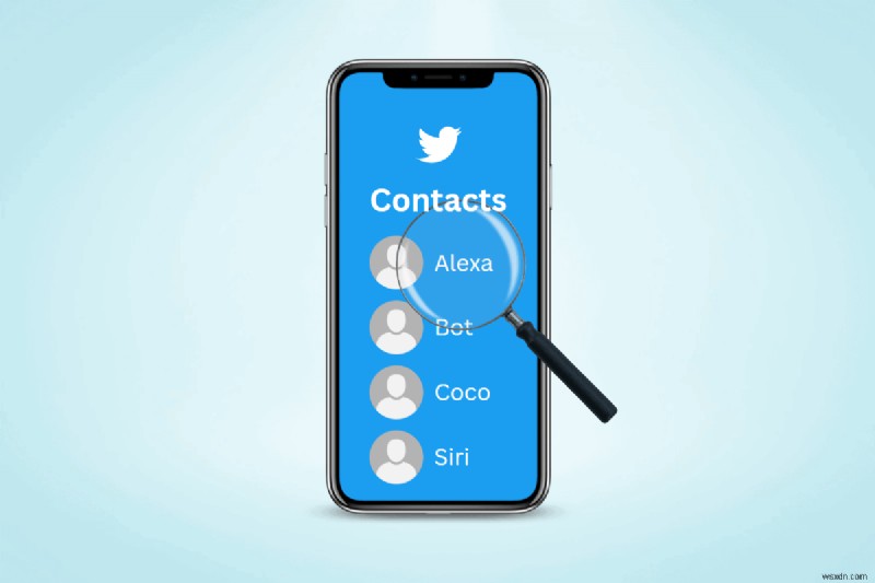 iPhone で Twitter の連絡先を簡単に見つけて接続 