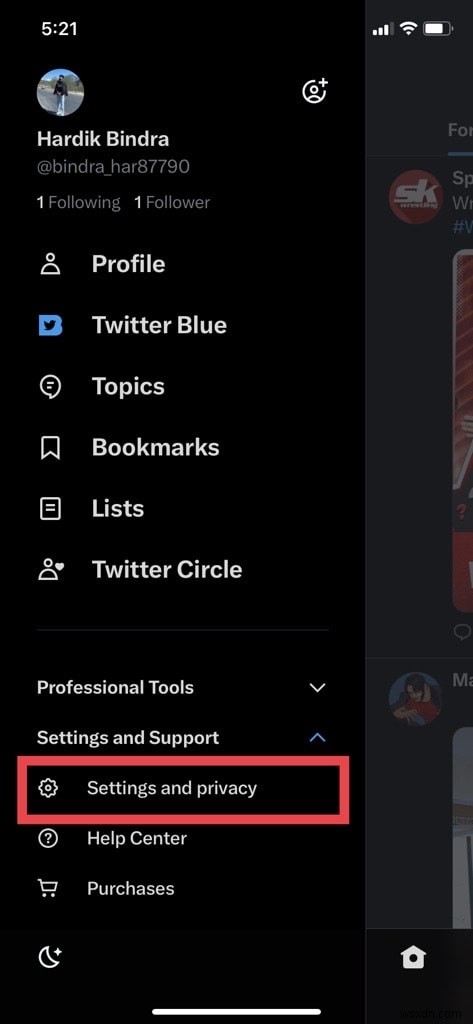iPhone で Twitter の連絡先を簡単に見つけて接続 