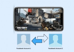 Call of Duty モバイル アカウントを新しい Facebook プロフィールに移行する – ステップバイステップ 