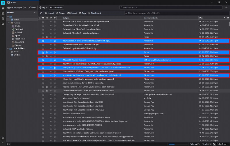 Thunderbird で複数のメールをすばやく削除する – ステップバイステップのチュートリアル