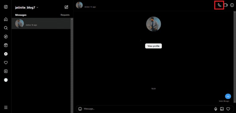 Instagram で音声通話を行うためのステップバイステップガイド (Android)