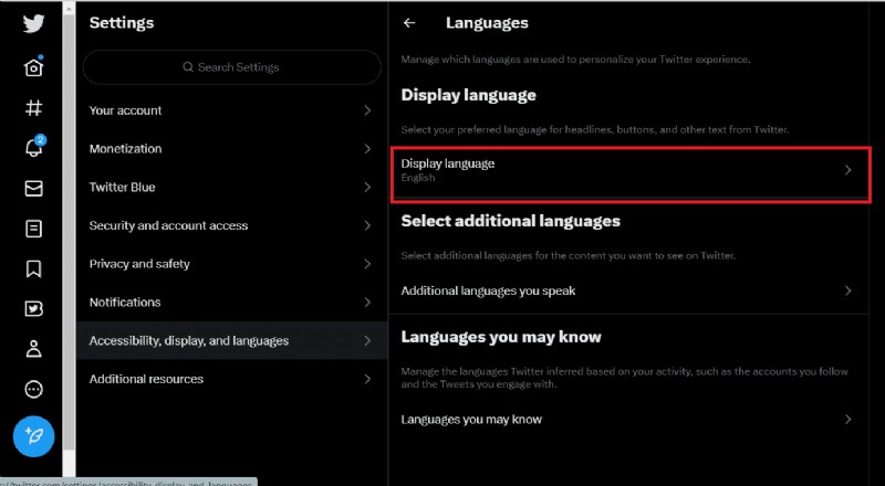 モバイルとデスクトップでTwitterの言語を簡単に切り替える