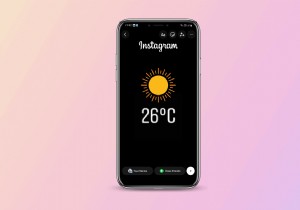 Instagramストーリーに気温を表示する方法 – 初心者向けステップバイステップガイド