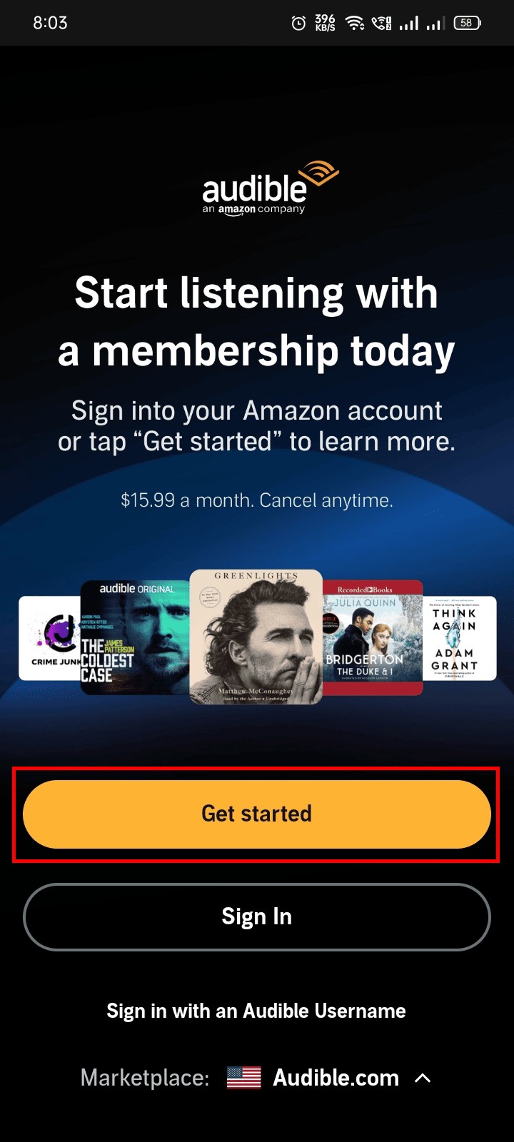 無料の Audible クレジットを獲得 – 素早く簡単なステップ
