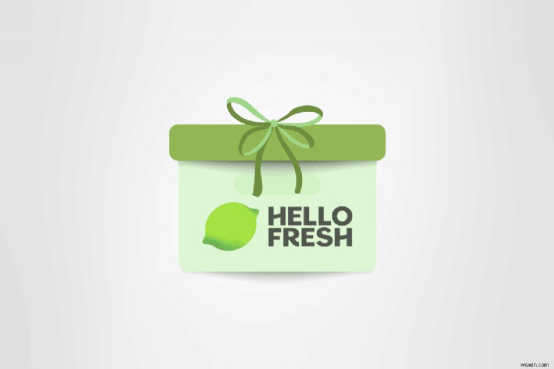 HelloFresh をギフトする方法:おいしいミールキット カードを友達に送る