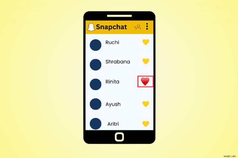 Snapchatのレッドハートを復元:消えた理由と取り戻す方法