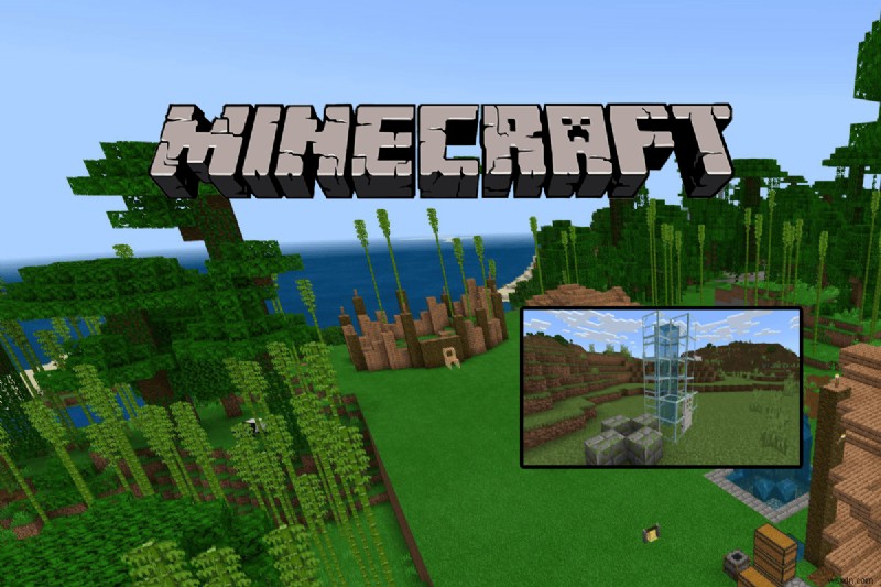 Minecraft Bedrock でバブル エレベーターを構築する – 簡単なステップバイステップ ガイド 