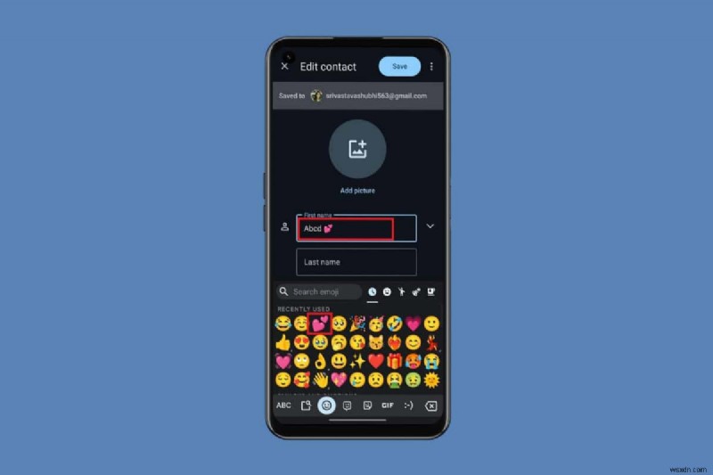 Android の連絡先に絵文字を追加する — 簡単なステップバイステップ ガイド