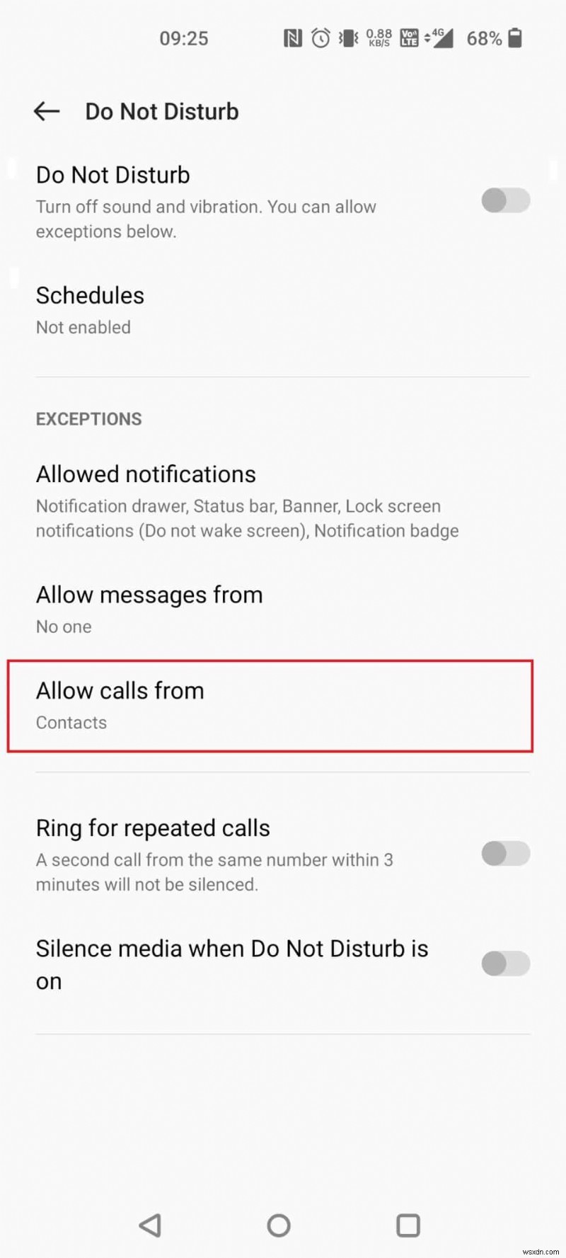 Android で連絡先からの通話のみを許可 – 簡単なステップバイステップ ガイド