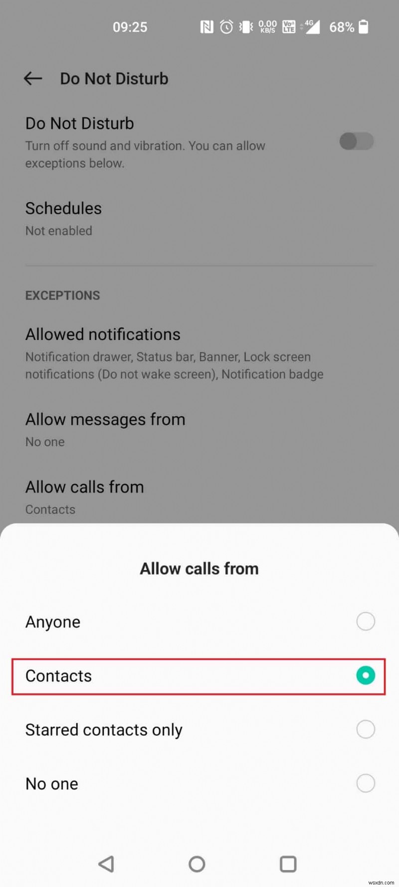 Android で連絡先からの通話のみを許可 – 簡単なステップバイステップ ガイド