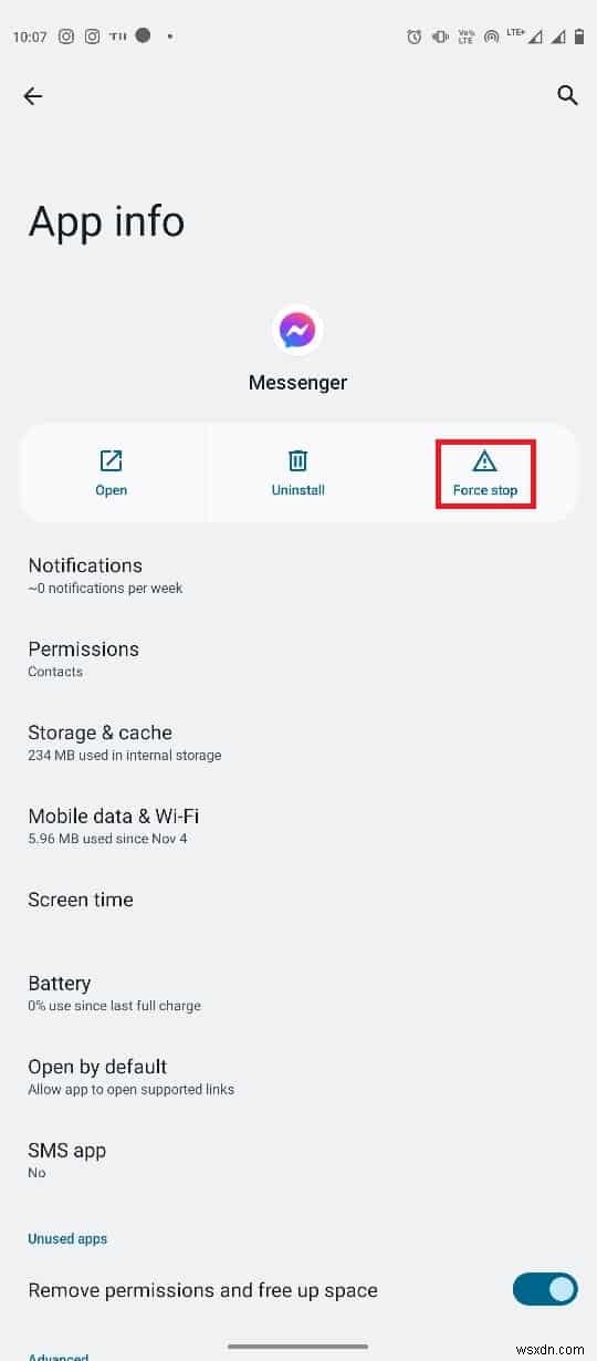 Android でメッセンジャーのプロフィール写真の問題を修正する方法 