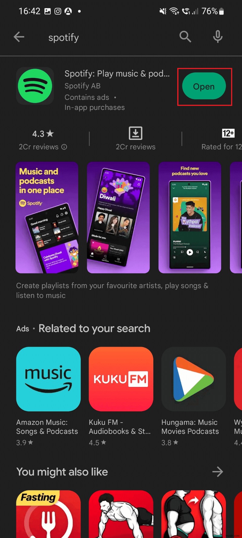 Android で Spotify の「問題が発生しました」エラーを解決するための 7 つの解決策 