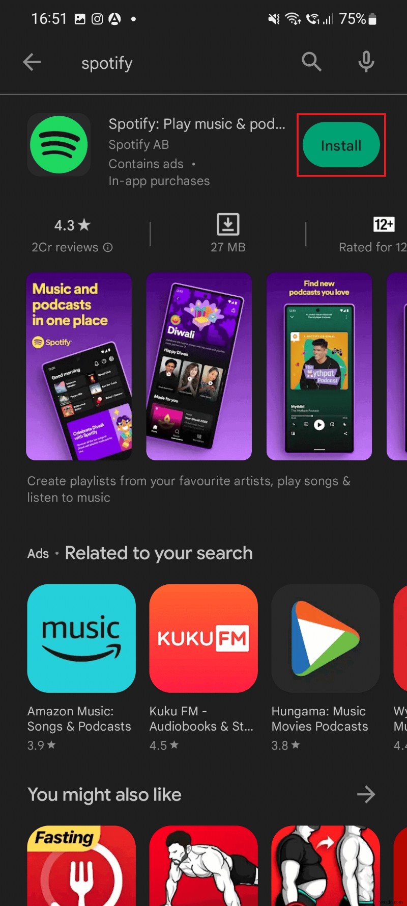 Android で Spotify の「問題が発生しました」エラーを解決するための 7 つの解決策 