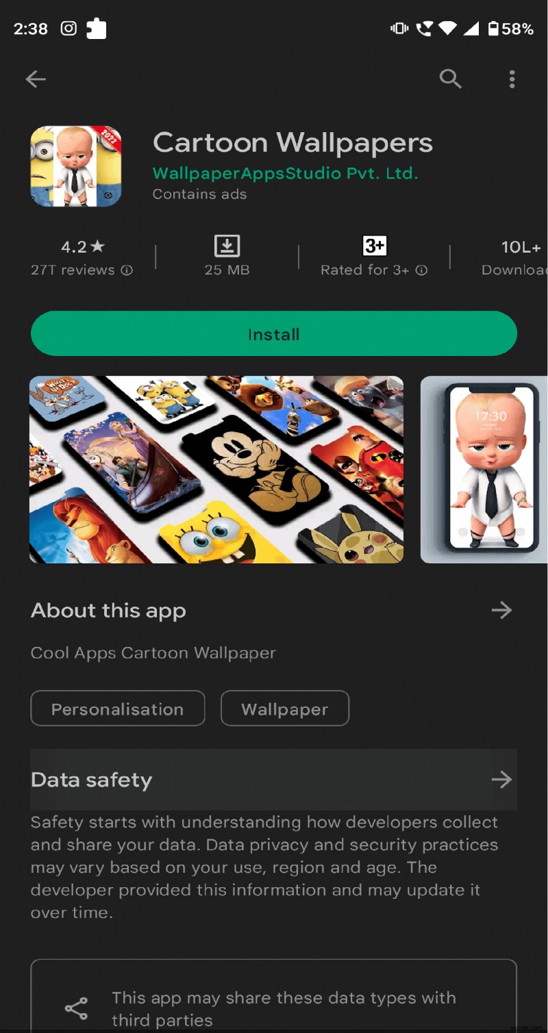 Android 用ベスト 11 ディズニー壁紙アプリ – 2024 ガイド