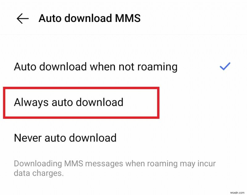 Android のテキスト メッセージのダウンロード停止を防ぐ 8 つの実証済みの解決策